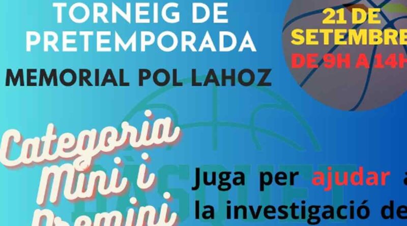 Torneig benèfic per recaptar diners per la investigació del càncer infantil per l’Hospital de Sant Joan de Déu.